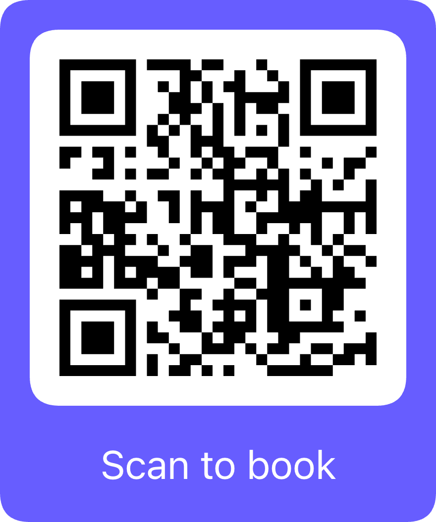QR code — scan to reserve your founding spot and pay the $149 refundable deposit