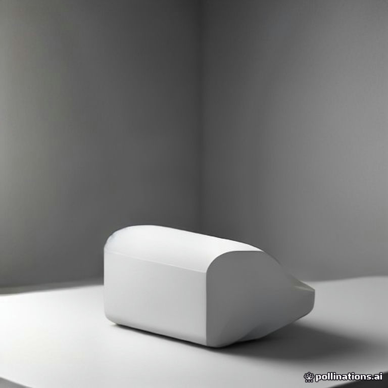 Front three-quarter study of a compact white desktop scanner-shredder appliance with a document slot on top and a transparent shredded-paper bin